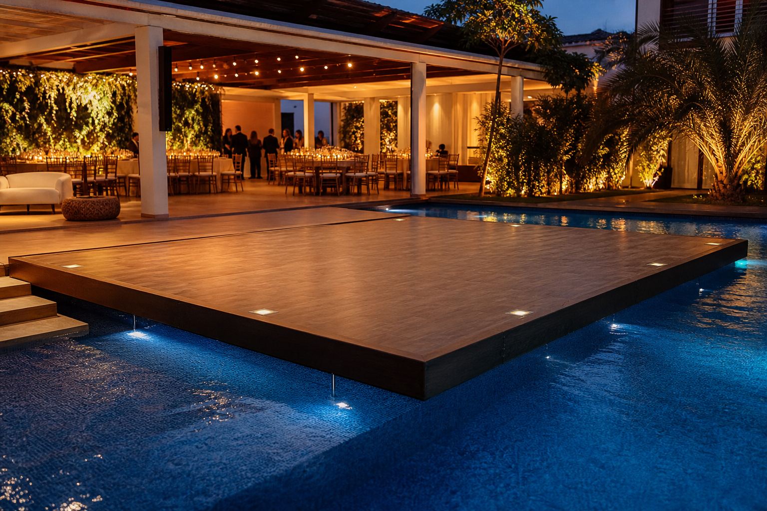 5 perguntas que você deve fazer antes de alugar um palco ou pista para piscina