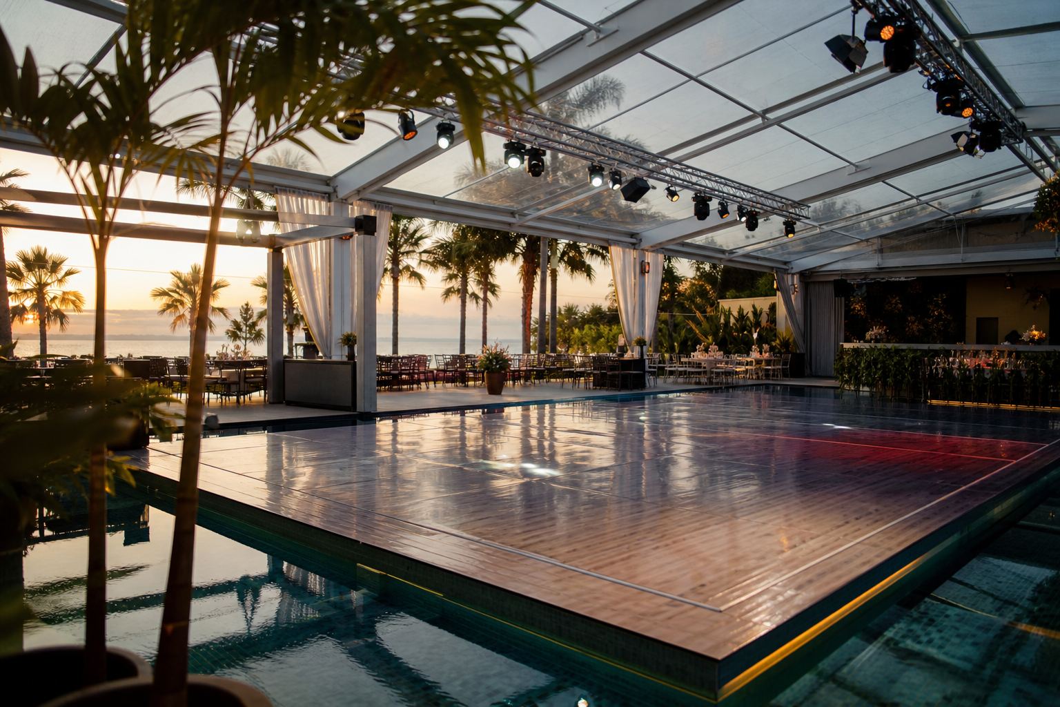 Check-list do produtor de eventos: quando a cobertura de piscina passa a ser obrigatória?